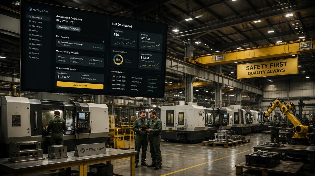 Indústria reduz 40% do tempo de cotação